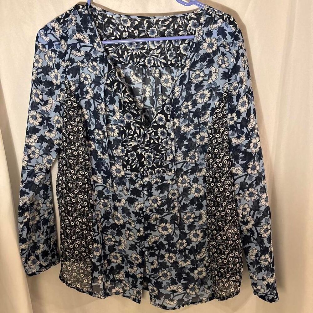J-jill Women's multi Blouse